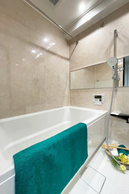 浴室　バスルーム／新規交換済、1416サイズ、TOTO製、追焚き機能付