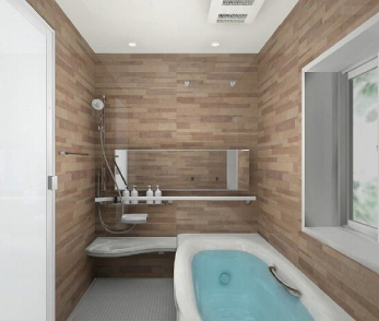 その他　ゆったりと寛げるバスルームにはサーモフロア・サーモバスを採用、梅雨の時期にも活躍する浴室換気乾燥機付きです